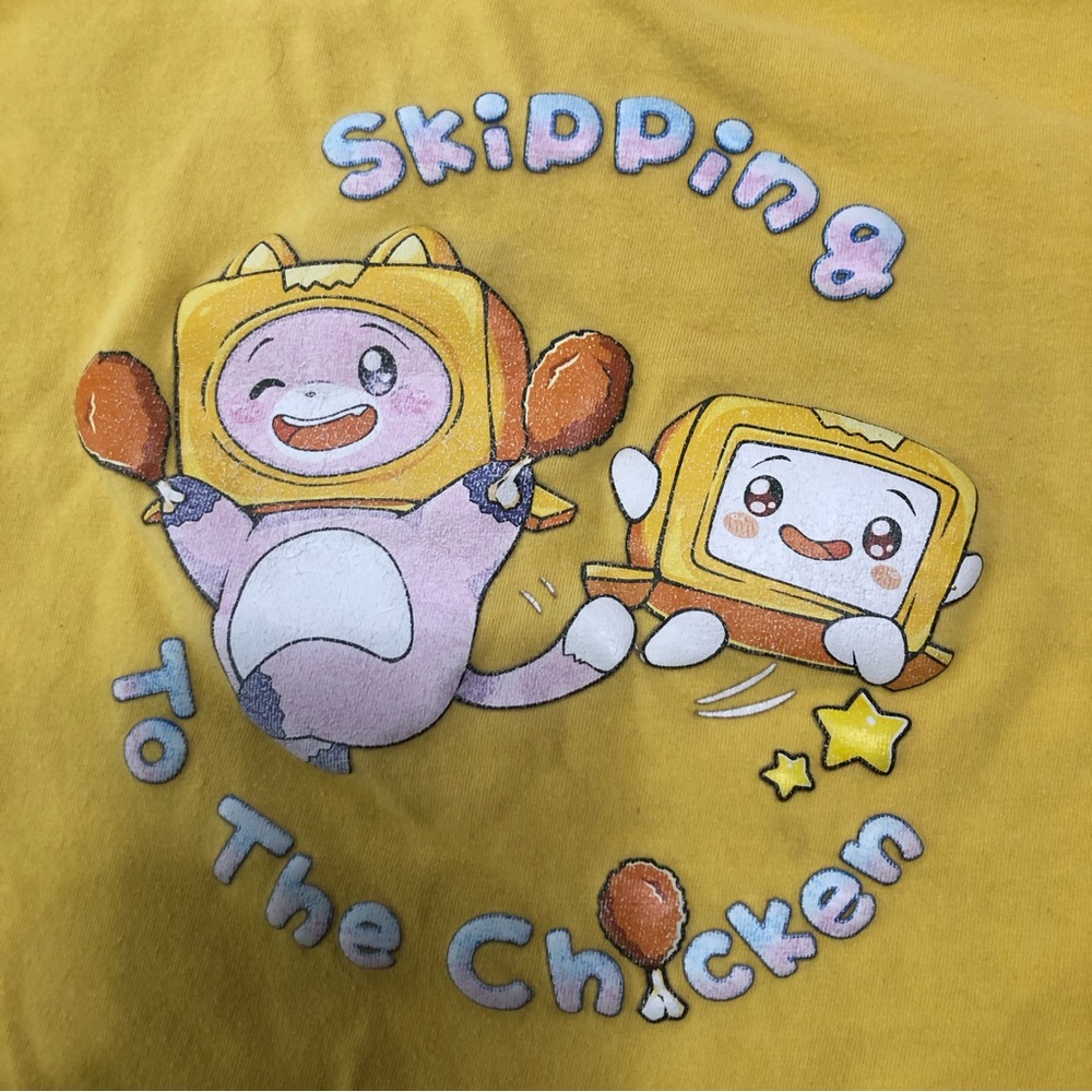 Kids Lanky Box tee size- YS - Picture 2 of 3